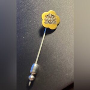 Reed & Barton Frog Damascene Stickpin